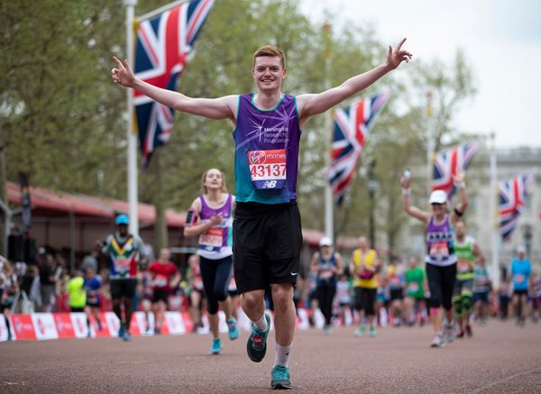 Virgin money london marathon child bereavement uk child