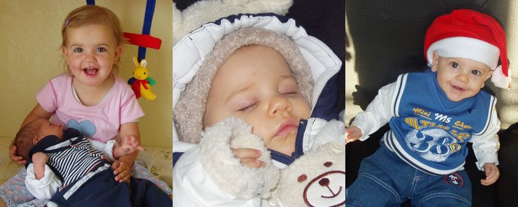 Steven Joel montage of baby images