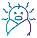 Meningitis symptoms - Extreme shivering