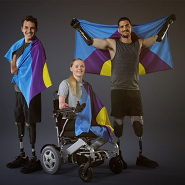 MRF, the Confederation of Meningitis Organisations, Sanofi and para-athlete