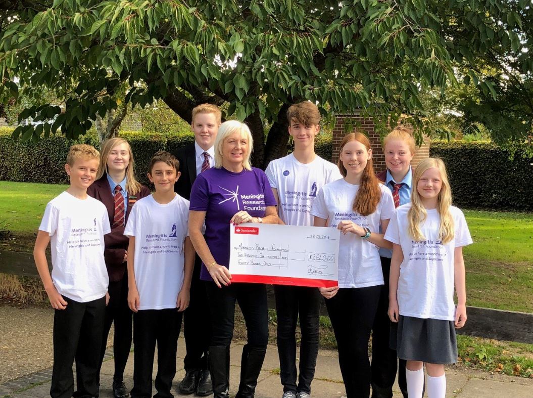 High school student raises thousands for charity