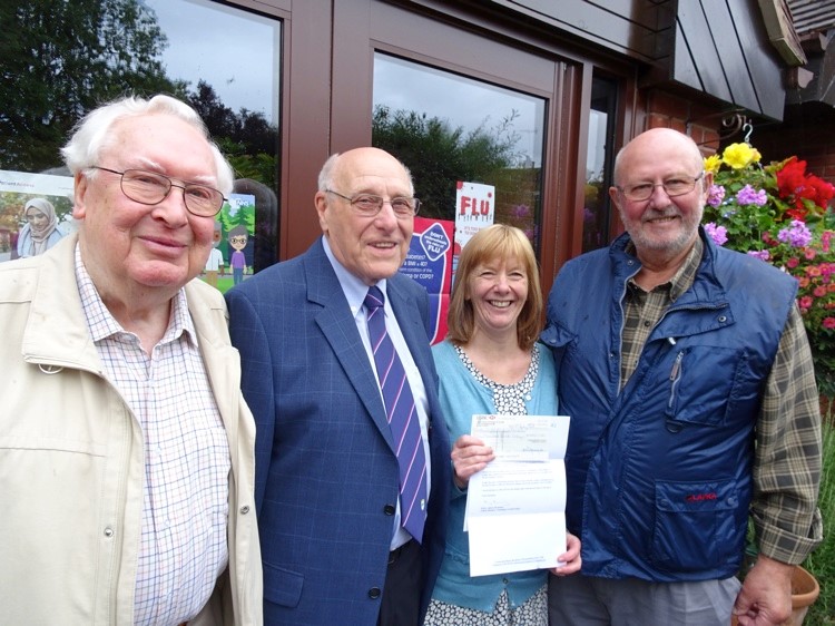 Raising funds in memory of their GP