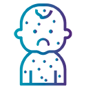 Meningitis symptoms - rash / marks or purple bruises anywhere on the body