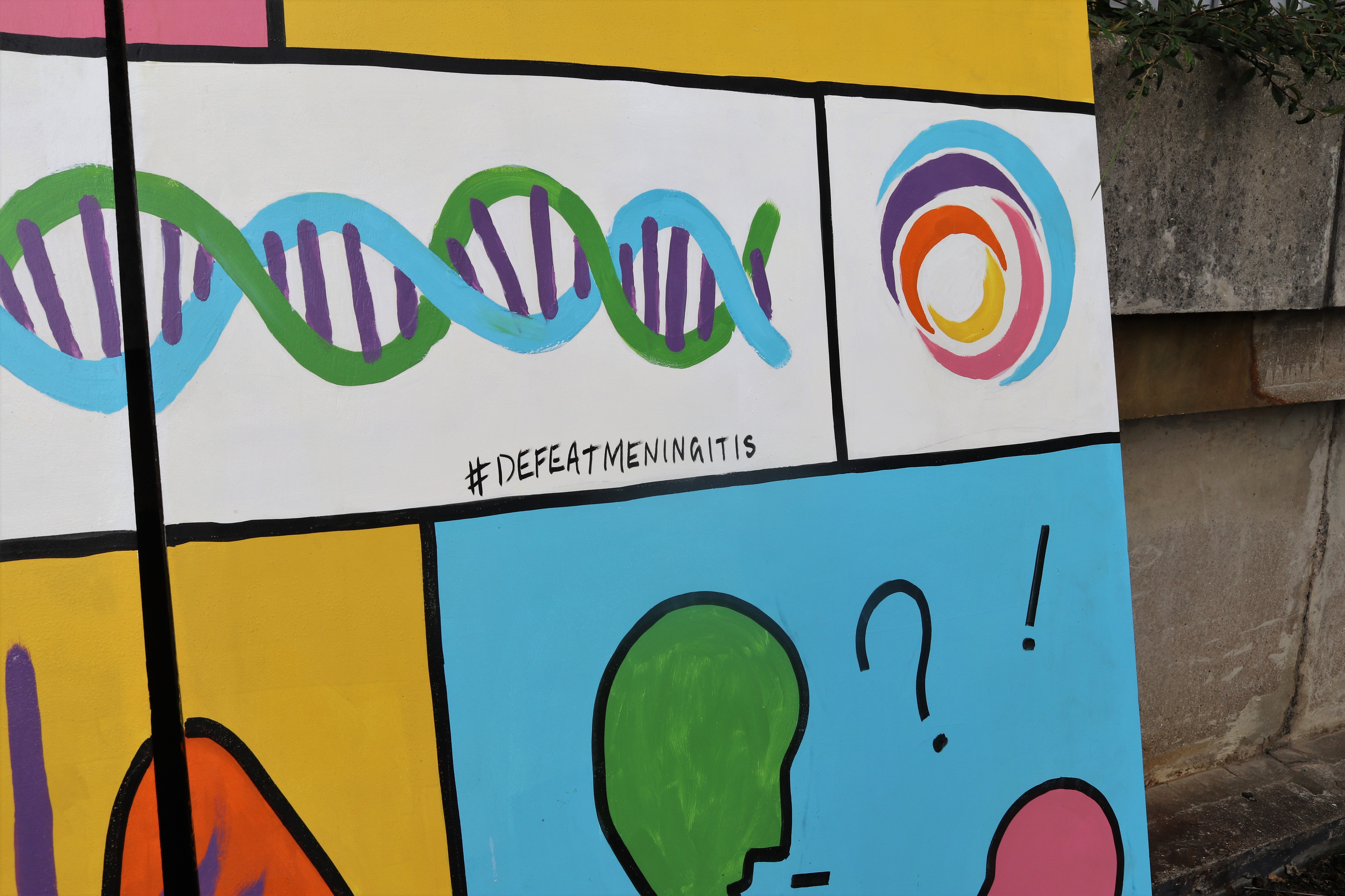 New art installation at Bristol Uni marks global fight to defeat meningitis