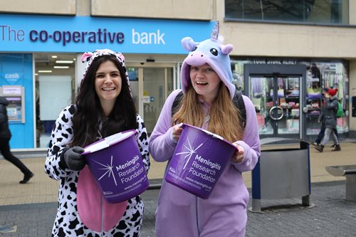 London’s biggest student street collection will help defeat meningitis