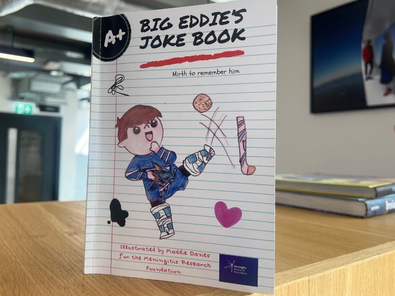 Front cover of Big Eddie's Joke Book