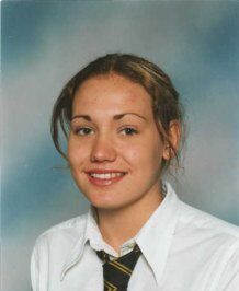 A school photograph of Alex Layton