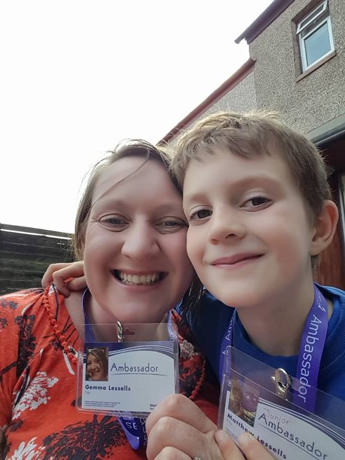 Photograph of Gemma Baxter and Michael Lessells