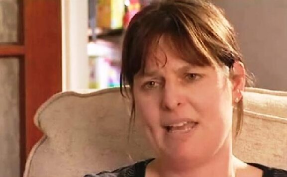 A still image from a video of Janine