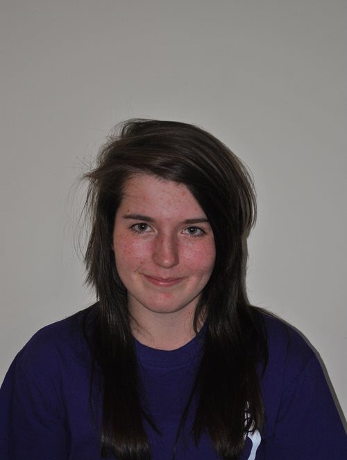 A portrait photograph of Kirsty Woodhouse.