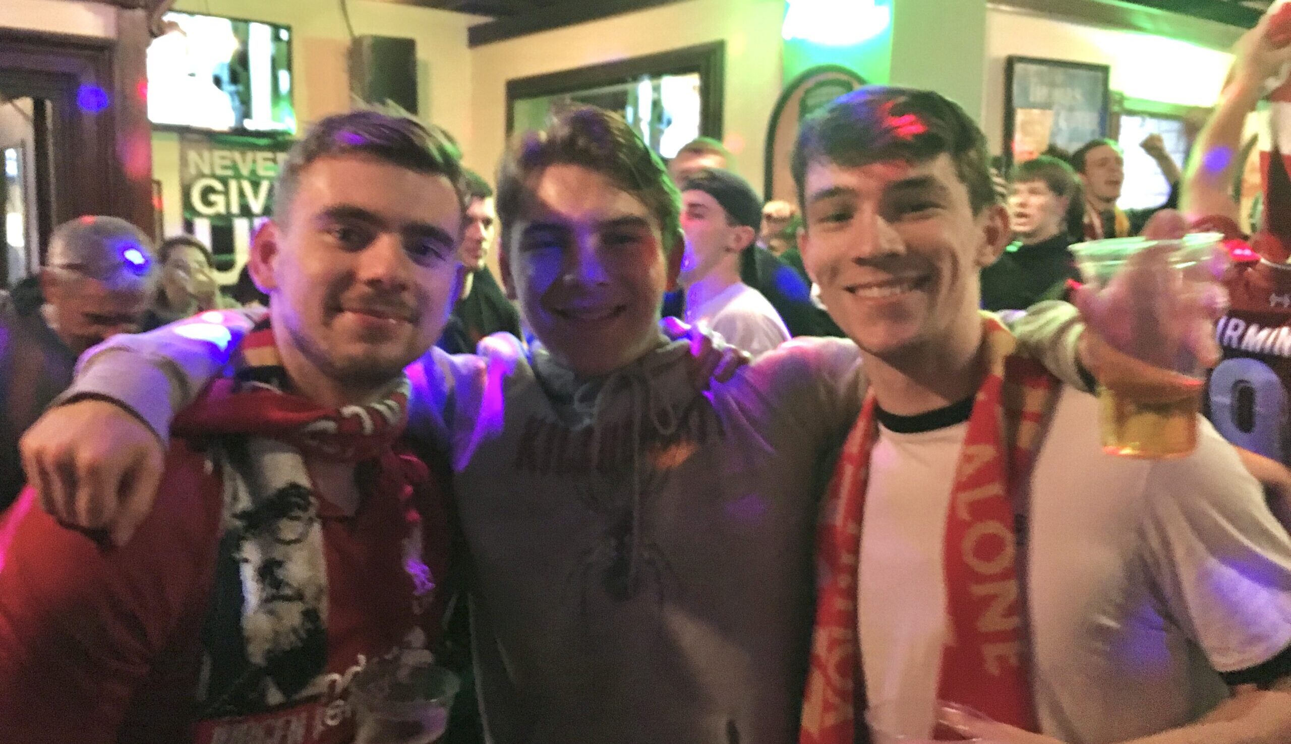 Lucas Martin and his brothers