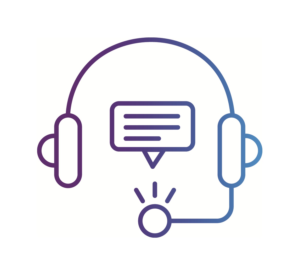 Icon of a telephone headset