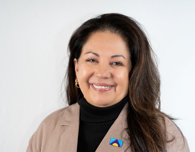 A headshot of Patsy Schanbaum, CoMO's Regional Coordinator for the Americas.