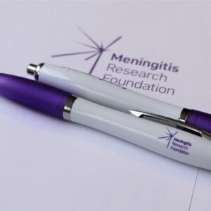 MRF branded pen