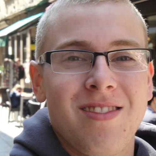 A photograph of Scotty looking at the camera