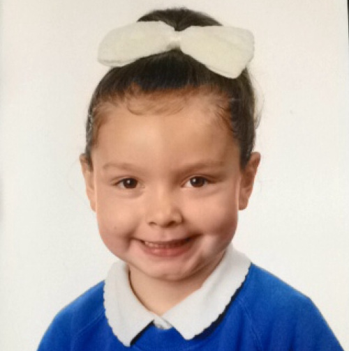 A school photograph of Shanel Bass