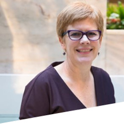 A headshot of Dr Mary Ramsay.