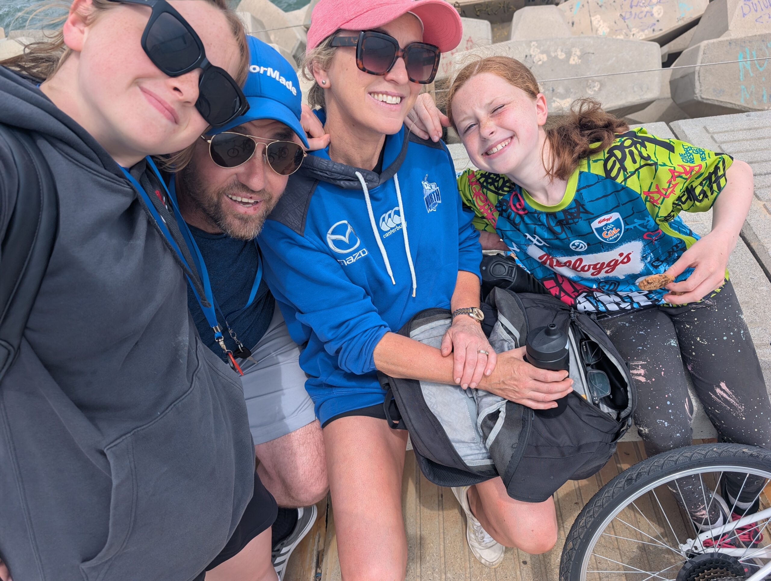 Marie O Regan and her family