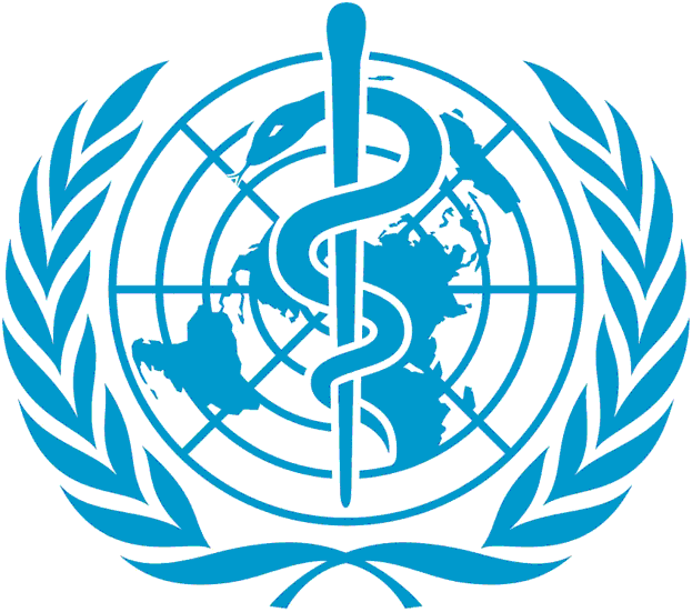 Logo for the World Health Organization